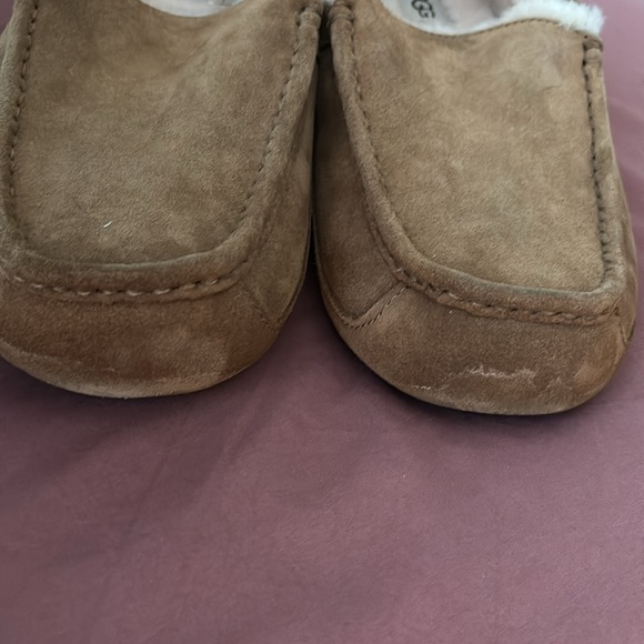 UGG Men’s Ascot Slipper Tan / Hardly Worn 🤍🤍🤍 - Picture 6 of 6